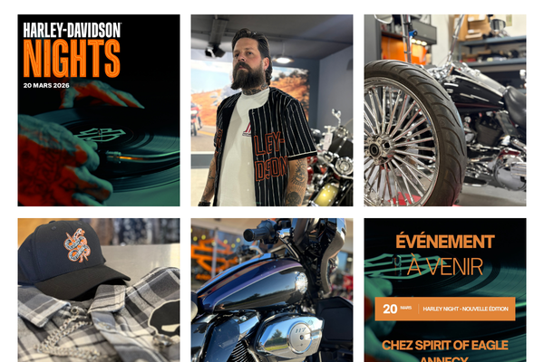 Gestion Instagram de Harley Davidson Annecy